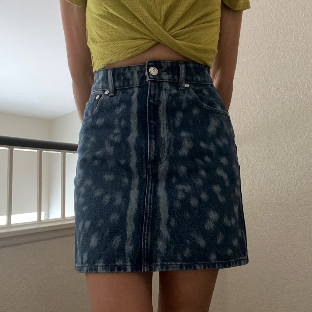NWT Burberry Jean Skirt